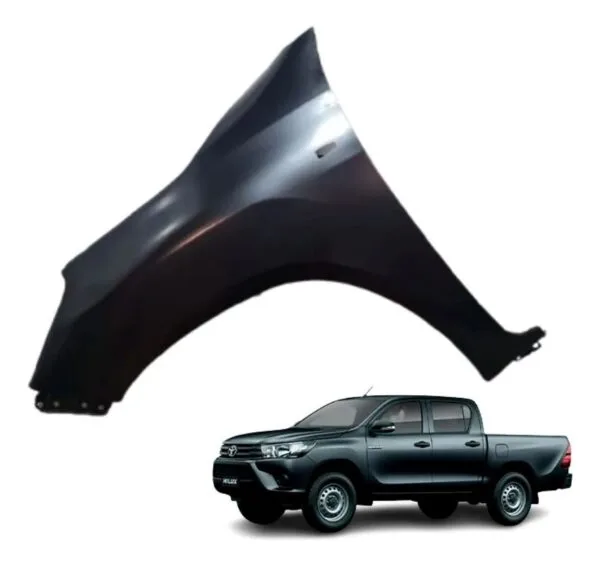 Guardabarro Delantero Izquierdo Con Agujero Toyota Hilux Dx 2016-2024