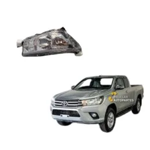 Óptica Derecha Toyota Hilux 2.4-2.8 REVO (2016+) - Versión Normal Halógena -