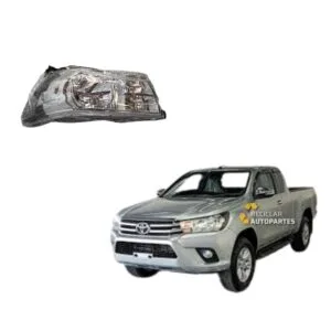 Óptica Izquierda Toyota 2.4-2.8 Hilux REVO (2016+) - Versión Normal Halógena -