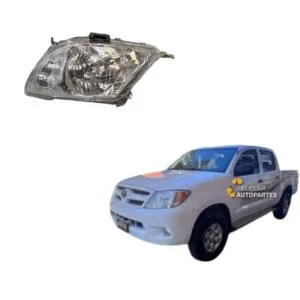 Óptica Derecha Toyota Hilux 2.5-3.0 (2005 - 2008) - Regulación Manual