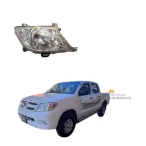 Óptica Izquierda Toyota Hilux 2.5-3.0 (2005 - 2008) - Regulación Manual