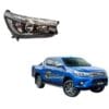 Óptica Derecha Toyota Hilux 2.4-2.8 REVO (2016-2019) c/ Lupa y Tira LED