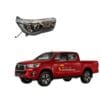 Óptica Derecha Toyota Hilux 2.4-2.8 REVO (2016-2019) c/ Lupa HID y Motor Eléctrico