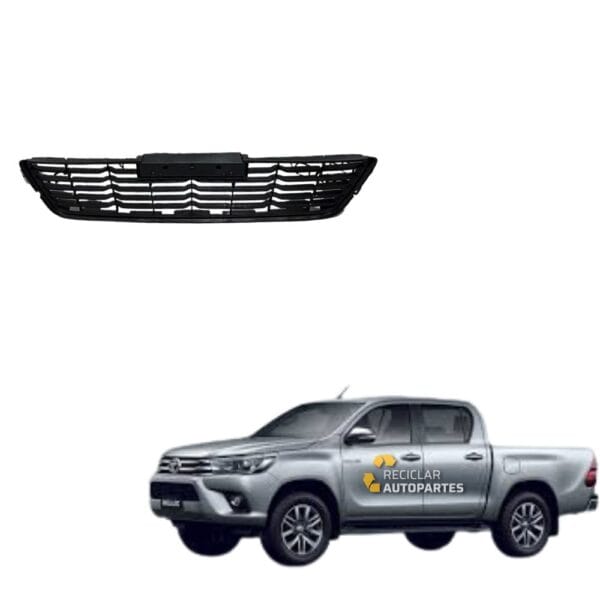 Grilla Central de Paragolpe Delantero Toyota Hilux SRX / SRX (2016-2019)