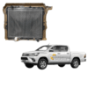 1 Radiador Toyota Hilux 2.4-2.8 AT (2016-2019)