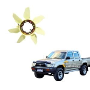 Paleta de Ventilador de Viscoso Toyota Hilux (2005 - 2024) - Motor 2.5 / 3.0 / 2.4 / 2.8