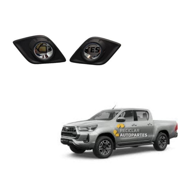 Tapa Rejilla Marco Faro Auxiliar Toyota Hilux (2016 - 2018)