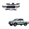 Paragolpe Trasero Completo con Soportes Toyota Hilux (2016 - 2019) – Sin Sensores