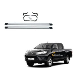 Juego de Estribos Laterales con Soportes Toyota Hilux (2005 - 2015)