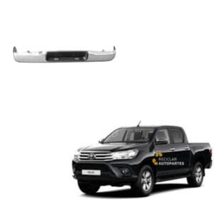 Paragolpe Trasero Recto con Soportes Toyota Hilux (2012 - 2015)