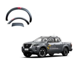 Juego de Fenders Molduras de Guardabarros Nissan Frontier (2022+) - Kit Completo
