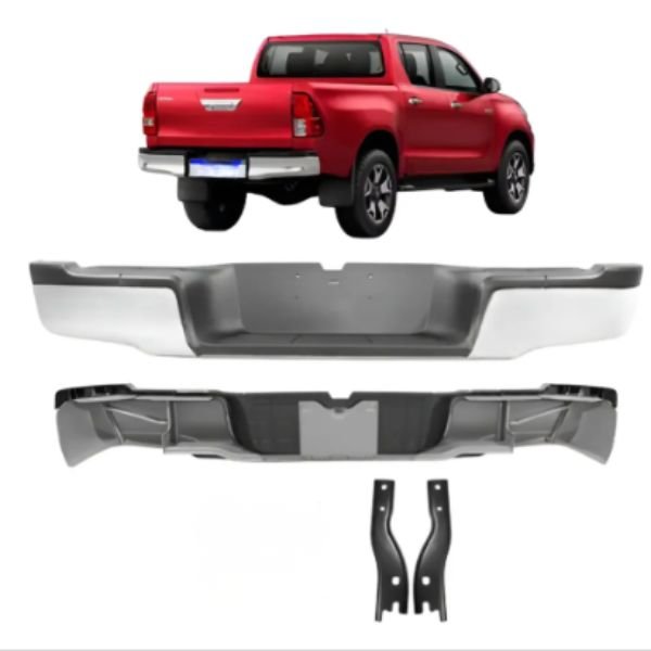 Paragolpe Trasero Completo con Soportes Toyota Hilux (2016 - 2019)