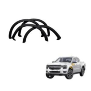 Juego de Fenders Molduras de Guardabarros Ford Ranger (Línea 2024+) - Kit Completo