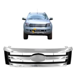 Parrilla Central Cromada Ford Ranger (Modelos 2012 - 2016)