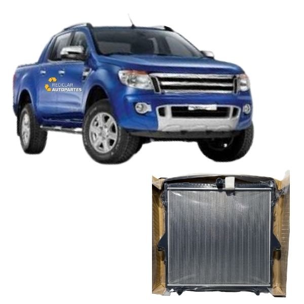 Radiador de Agua Ford Ranger 2.2-3.2 MT 2013+