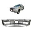 Parrilla Toyota Hilux 2012-2015 Cromada Centro Gris