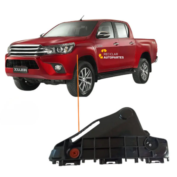 Soporte Paragolpe Delantero Toyota Hilux 2016 SR SRV SRX 4X4
