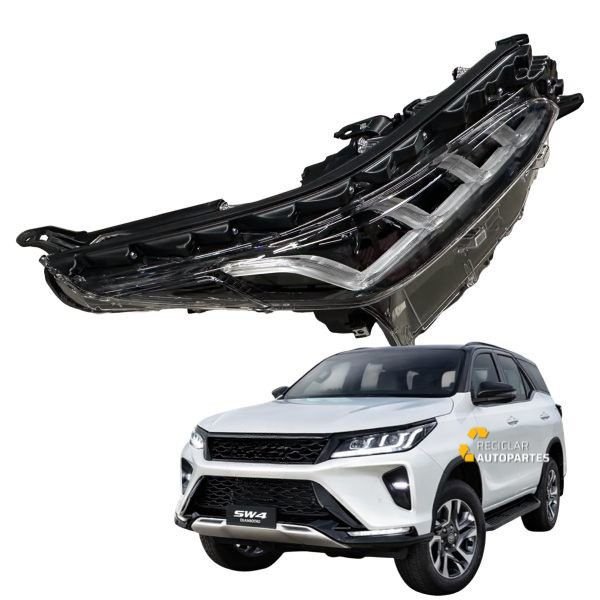 Óptica Toyota Hilux Izquierda SW4 Diamond 2020-2026
