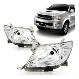 28733 Óptica Toyota Hilux Derecha 2008-2012 CROMADA