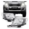 Óptica Toyota Hilux Izquierda 2012-2015 CROMADA