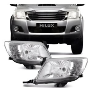28735 Óptica Toyota Hilux Izquierda 2012-2015 CROMADA