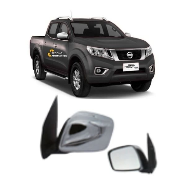 Espejo Derecho Nissan Frontier  2015 Cromado Manual