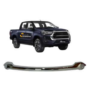 Moldura Capot Toyota Hilux Cromada con soporte 2022-2026