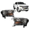 30520 Óptica Ford Ranger Izquierda STD 2016-2024 Doble Parabola